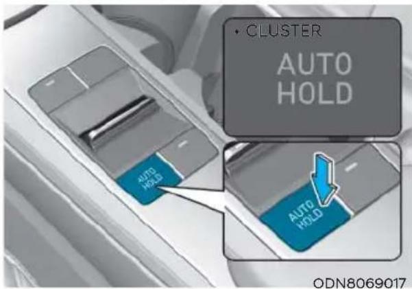 • CLUSTER AUTO HOLD AUTO HOLD ODN8069017