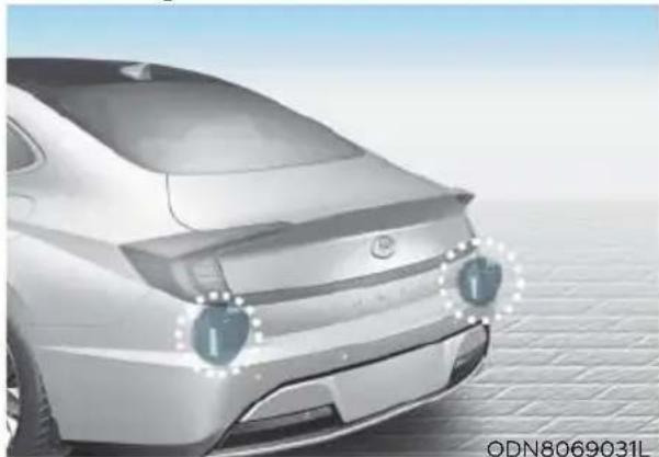 HYUNDAI Sonata (2021) - CAUTION - 1