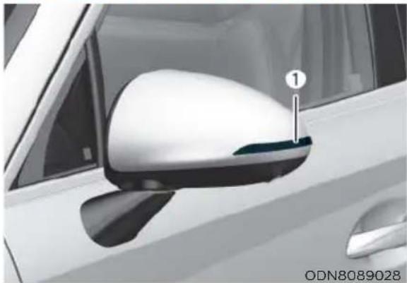 HYUNDAI Sonata (2021) - Side Repeater Lamp Replacement (if equipped) - 1