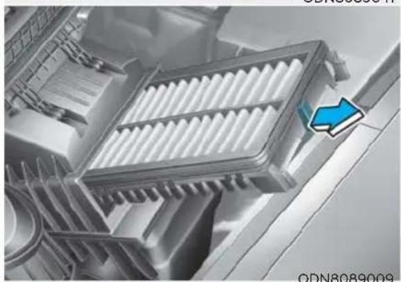HYUNDAI Sonata (2021) - Filter Replacement - 6