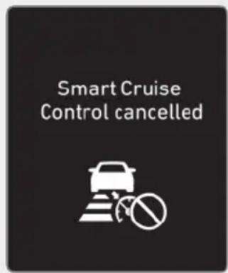 Smart Cruise Control cancelled