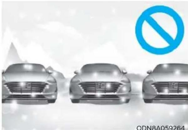 HYUNDAI Sonata (2021) - WARNING - 2