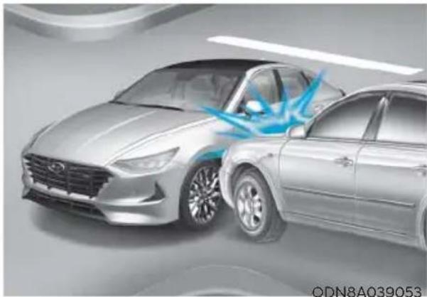 HYUNDAI Sonata (2021) - Side and curtain air bags - 4