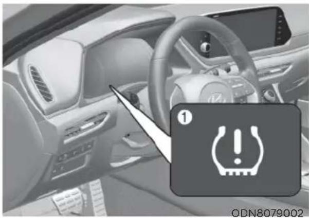 HYUNDAI Sonata (2021) - TIRE PRESSURE MONITORING SYSTEM (TPMS) (IF EQUIPPED) - 1
