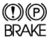 HYUNDAI Sonata (2021) - Parking brake warning light - 1