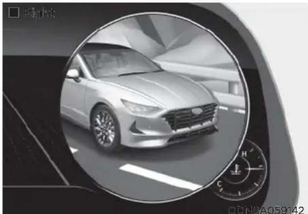 HYUNDAI Sonata (2021) - BLIND-SPOT VIEW MONITOR (BVM) (IF EQUIPPED) - 2