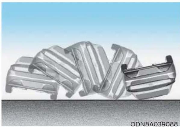 HYUNDAI Sonata (2021) - Side and curtain air bags - 6