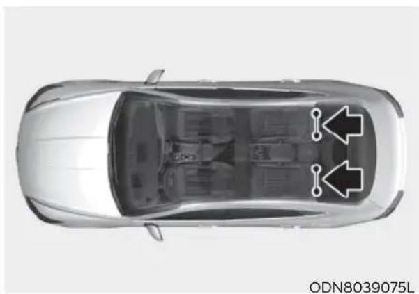 HYUNDAI Sonata (2021) - Lower Anchors and Tether for Children (LATCH System) - 1