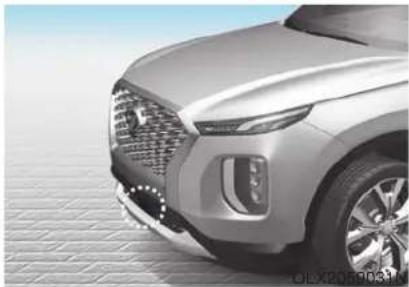 HYUNDAI Palisade (2020) - Sensor to Detect Distance to the Vehicle Ahead - 1