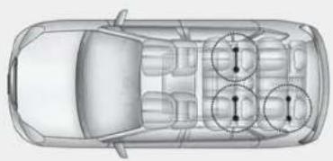 HYUNDAI Palisade (2020) - Lower Anchors and Tether for Children (LATCH System) - 1