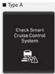 Type A Check Smart Cruise Control System
