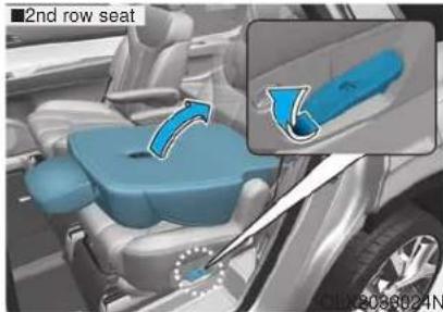 2nd row seat X8088024N