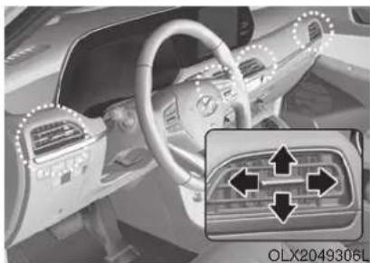 HYUNDAI Palisade (2020) - Instrument panel vents - 1