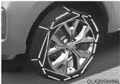 HYUNDAI Palisade (2020) - Tire chains - 1