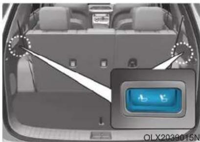 HYUNDAI Palisade (2020) - Forward and rearward (2nd row seat) - 3