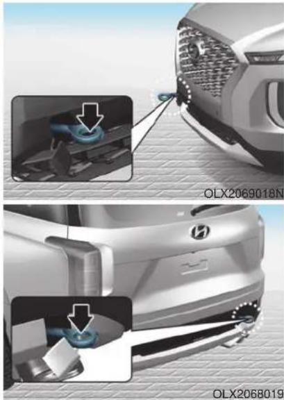 HYUNDAI Palisade (2020) - Emergency Towing - 1