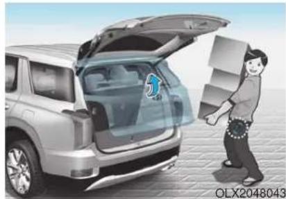 HYUNDAI Palisade (2020) - Smart Liftgate (if equipped) - 1