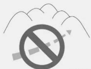 Prohibition sign with no smoking symbol and cloud background