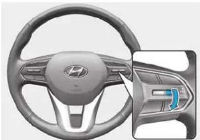 HYUNDAI Palisade (2020) - To decrease the Smart Cruise Control set speed - 1