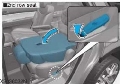 2nd row seat X2038022N