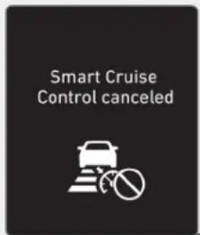 Smart Cruise Control canceled