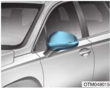 HYUNDAI Santa Fe (2020) - Outside rearview mirror - 1