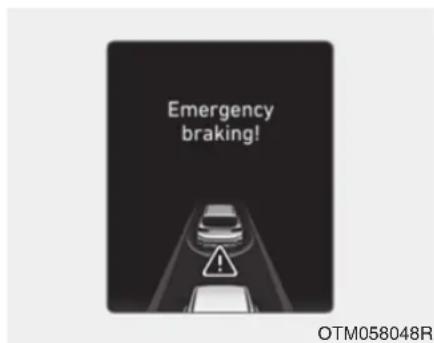Emergency braking! OTM058048R