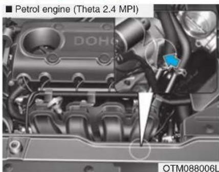■ Petrol engine (Theta 2.4 MPI) DOHO OTM088006L
