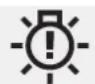 HYUNDAI Santa Fe (2020) - LED Headlamp Warning Light (if equipped) - 1