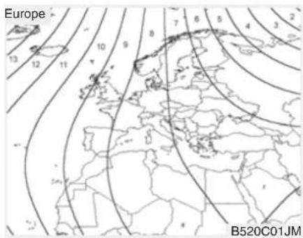 Europe B520C01JM