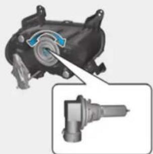 HYUNDAI Santa Fe (2020) - Front fog lamp (if equipped) - 1