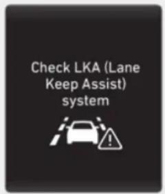 Check LKA (Lane Keep Assist) system