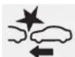 HYUNDAI Santa Fe (2020) - Forward Collision-Avoidance Assist (FCA) system warning light (if equipped) - 1