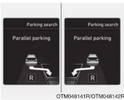 Parking search Parallel parking R Parking search Parallel parking R OTM048141R/OTM048142R