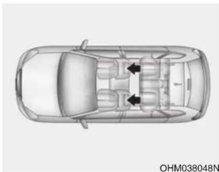 HYUNDAI Santa Fe (2020) - Front seat head restraints - 1