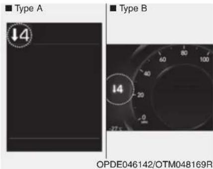 ■ Type A ■ Type B ↓4 14 OPDE046142/OTM048169R