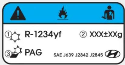 R-1234yf PAG SAE J639 J2842 J2845