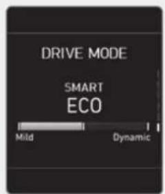 DRIVE MODE SMART ECO Mild Dynamic