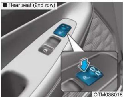 ■ Rear seat (2nd row) OTM038018
