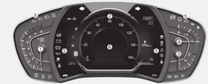 1 2 3 4 5 6 7 8 9 10 11 12 13 14 15 16 17 18 19 20 21 22 23 24 25 26 27 -27°C -10000 rpm P R N D GART MAX 5.0 MAX 5.0 1/2 596 km 1324025km EPB