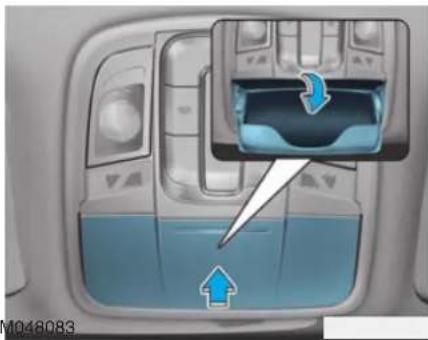 HYUNDAI Santa Fe (2020) - Sunglass holder (if equipped) - 1