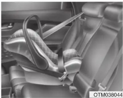 HYUNDAI Santa Fe (2020) - Child Restraint System types - 1