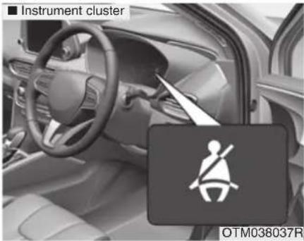 ■ Instrument cluster OTM038037R