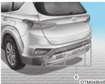 HYUNDAI Santa Fe (2020) - WARNING - 1