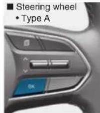 ■ Steering wheel • Type A OK