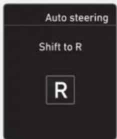 Auto steering Shift to R R