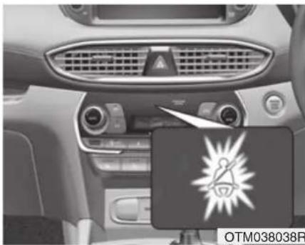 HYUNDAI Santa Fe (2020) - Seat belt warning - 2