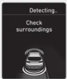 Detecting.. Check surroundings