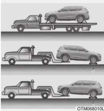 HYUNDAI Santa Fe (2020) - Towing service - 1