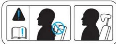 Diagram showing three stages of workplace safety: warning, open book with warning symbol, and walking gear.